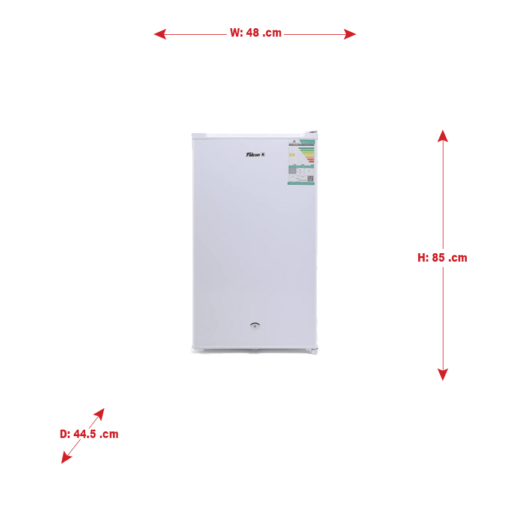 ثلاجة باب واحد فالكون 3.3 قدم - أبيض