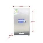 ثلاجه جنرال جولدن باب واحد 3.3 قدم - فضي