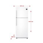 ثلاجة سامسونج 13 قدم بابين نوفروست/تايلاندي/أبيض