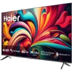 ⁦شاشة 65 بوصة سمارت هاير أندرويد 11.0 - 4K HDR - أسود H65K801UG⁩ - الصورة ⁦2⁩