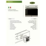 فرن تيرم ايطالي غاز بلت ان 59.4 سم _ ستيل