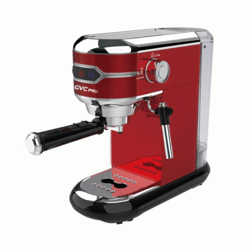 صانعة قهوة اسبريسو جي في سي برو 1400 وات – أحمر