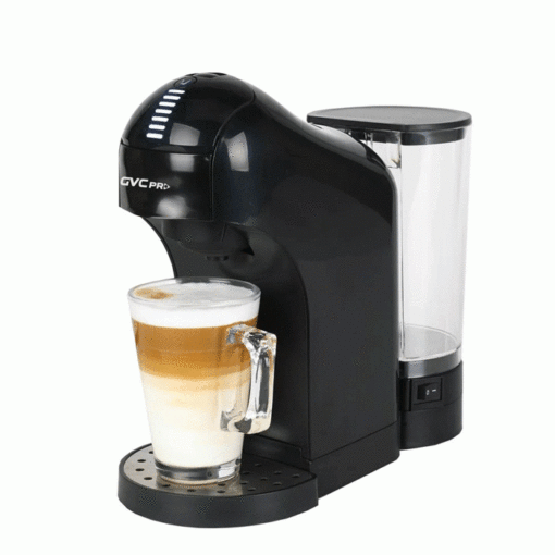 صانعة القهوة كبسولات 3*1 جي في سي برو 1400 وات أسود