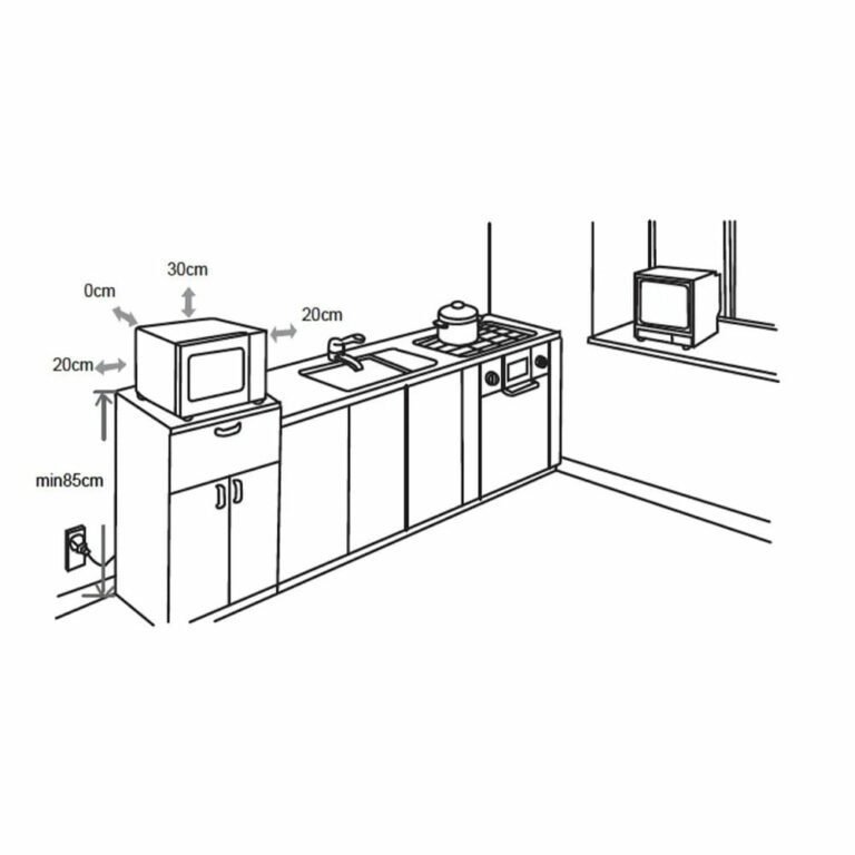 ميكروويف باوماتيك 25 لتر 900 وات - ستيل