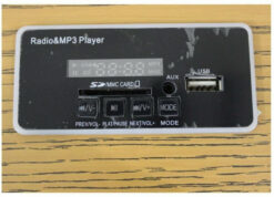 راديو دي ال سي 6 وات - مع بلوتوث و USB