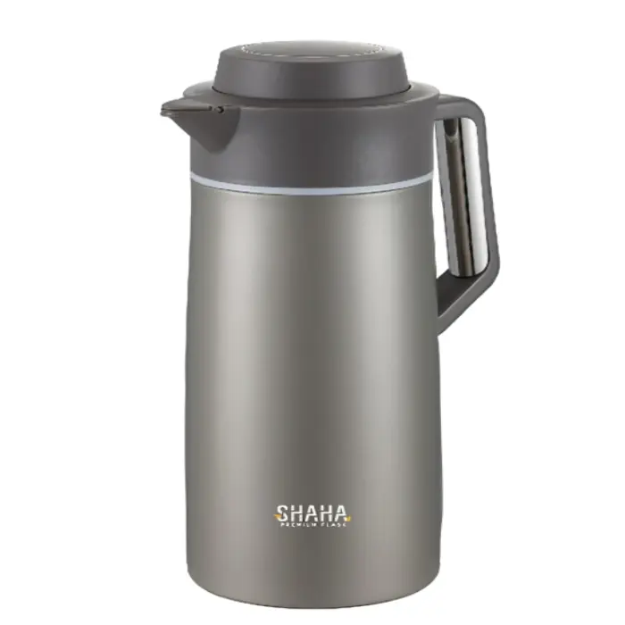 ترمس 2 لتر شاها - ميتاليك رمادي 311115010 ترمس 2 لتر