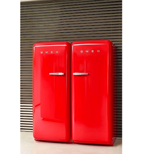 ثلاجة باب واحد 8 قدم سميج - أحمر