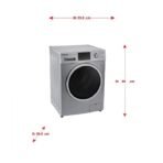 غسالة 10 كيلو باناسونيك أمامية – مجفف 7 كيلو – فضي Na-s107m2lsa