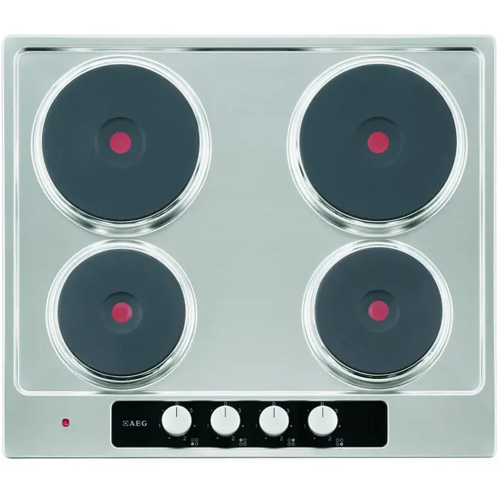 بوتاجاز مسطح كهرباء ايه اي جى بلت ان 4 عيون حجر - ستيل Hk614000h بوتاجاز مسطح كهرباء