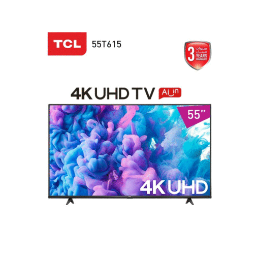 شاشة تى سى ال 55 بوصة سمارت أوامر صوتية – 4K UHD