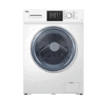 غسالة تعبئة أمامية تي سي ال 7 كيلو انفرتر - أبيض