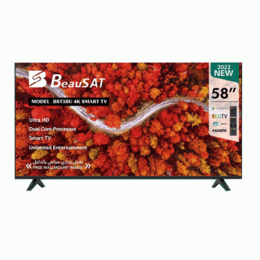 شاشة 58 بوصة سمارت بيوسات أندرويد 4K UHD – LED