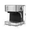 صانعة قهوة GVC PRO و الإسبرسو 1.6 لتر 850 وات - فضي