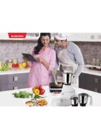 خلاط كهربائي نيكاي 750 وات - 3 سرعات - أبيض