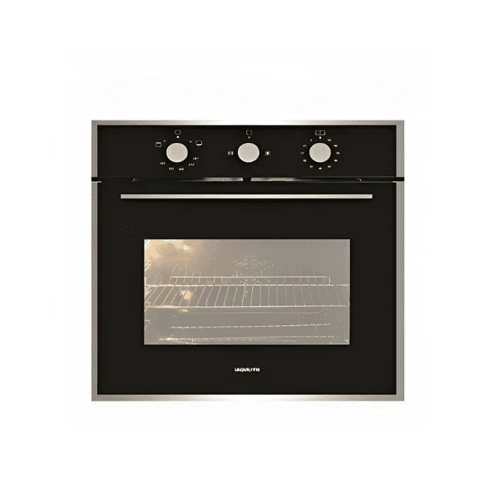 فرن غاز بلت ان هيونداي 60 سم - أمان كامل - أسود H-GB-67ERC فرن غاز بلت ان