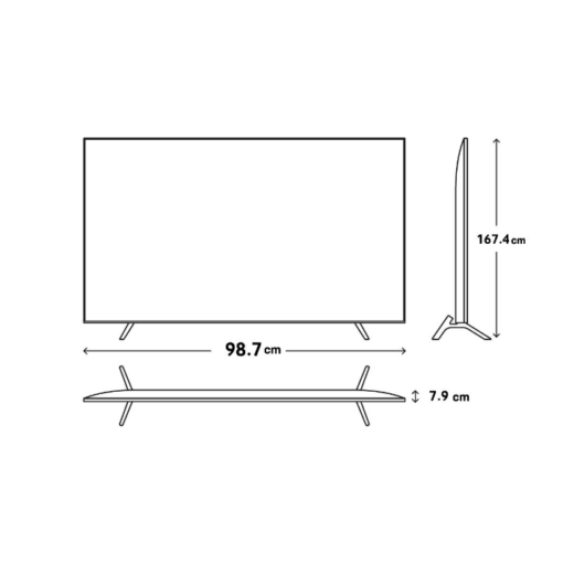 شاشة 75 بوصة سمارت هام اندرويد 11 4K UHD QLED