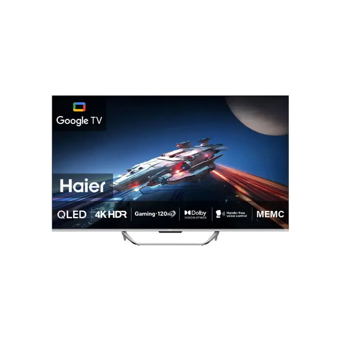 شاشة هاير 55 بوصة - 4K HDR - QLED سمارت H55S800UX شاشة هاير