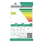 ⁦ثلاجه بابين سرين 7 قدم – فضي SRTM274NFs⁩ - الصورة ⁦2⁩