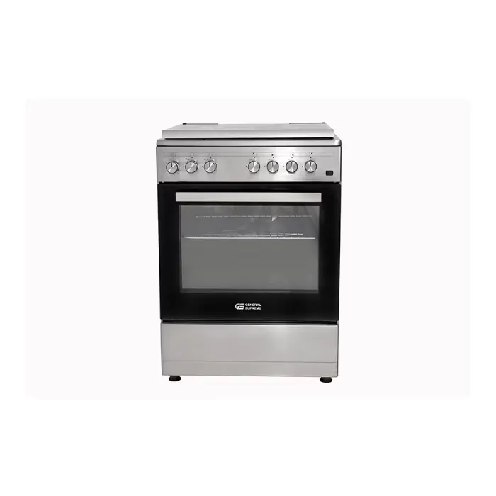 فرن غاز جنرال سوبريم 60*60 سم 4 شعلات أمان كامل تركي GS6060FGS فرن غاز