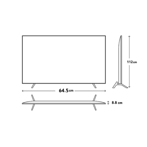 شاشة هام 50 بوصة سمارت اندرويد 11 LED - 4K UHD