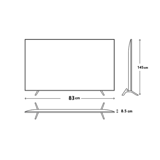 شاشة 65 بوصة سمارت هام اندرويد 11 LED - 4K UHD