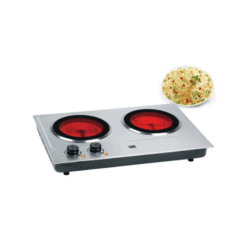 موقد كهرباء اكسبير 2 عين سيراميك 2400 واط – ستيل