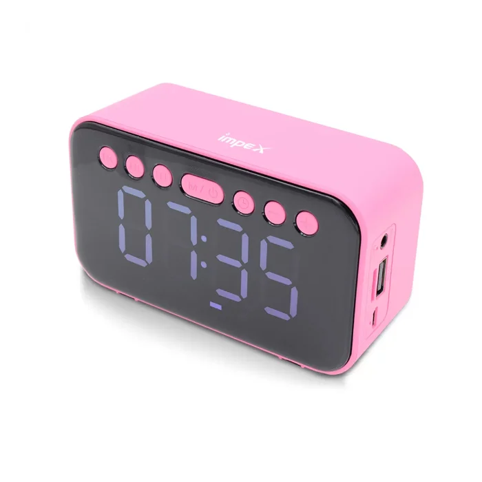 مكبر صوت لاسلكي امبكس بساعة رقمية - 3 وات SOUND GEAR 2C مكبر صوت لاسلكي