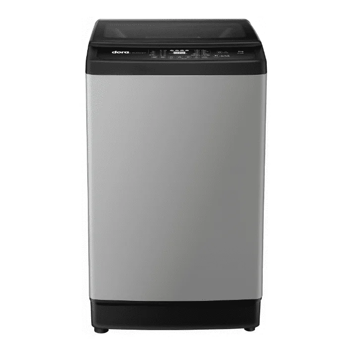 غسالة دورا فتحة علوية 9 كيلو - 10 برامج - اليجانت - فضي DETLK09A(SL) غسالة دورا