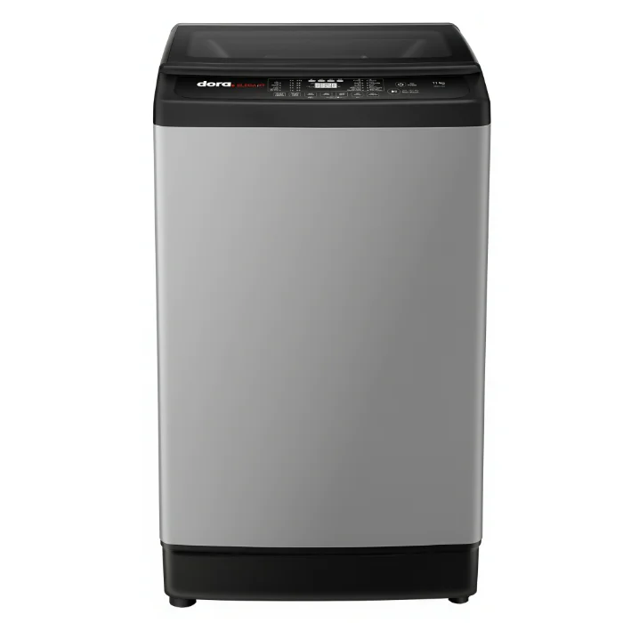 غسالة دورا تعبئة علوية 11 كيلو اليجانت - 10 برامج - فضي DETLK11A(SL) غسالة دورا