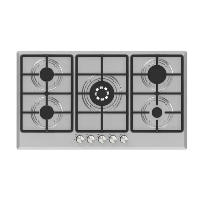 مسطح كوميتل بلت ان غاز 5 عيون 90 سم تركي - ستيل M9-50BTF مسطح كوميتل