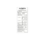 مكيف سبليت ارورا 17300 وحدة - بارد