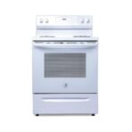 فرن كهربائي كلفينيتور 4 عيون حلزوني - أبيض