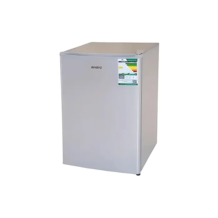 ثلاجة بيسك باب واحد 3 قدم - فضي BRS-99LKS S ثلاجة بيسك باب واحد