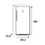 فريزر عمودي