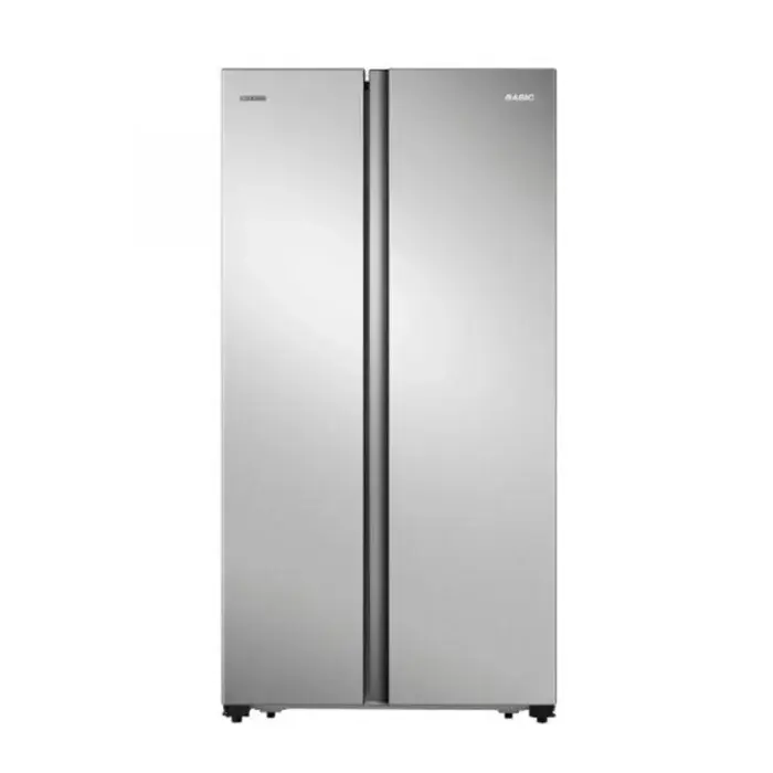 ثلاجة دولابي بيسك 18 قدم - إنفرتر - ستيل BRSS-525MLVS ثلاجة دولابي