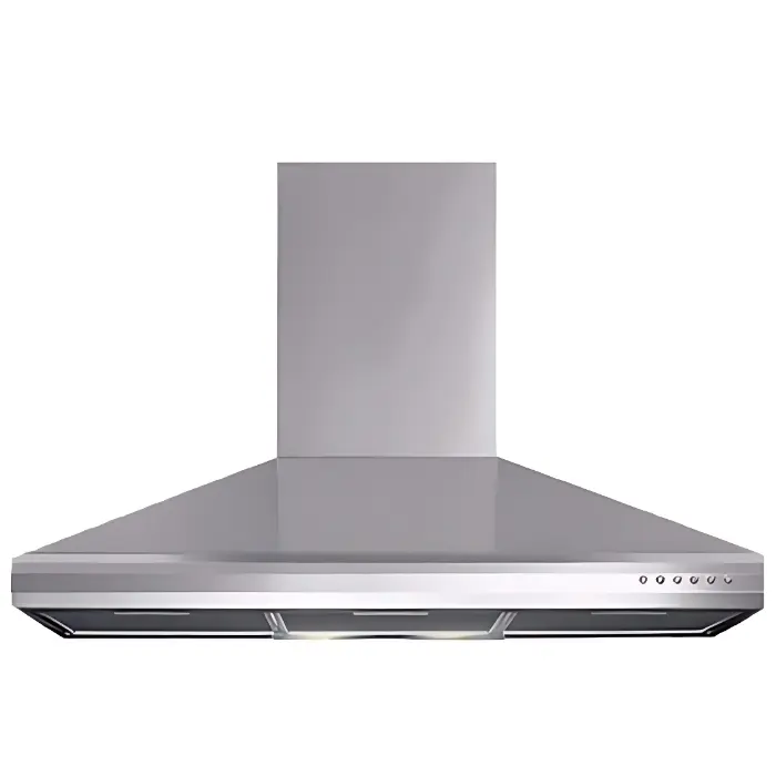 شفاط مطبخ ايطالي البا هرمي 60 سم - سلفر SILVER 60-600 شفاط مطبخ