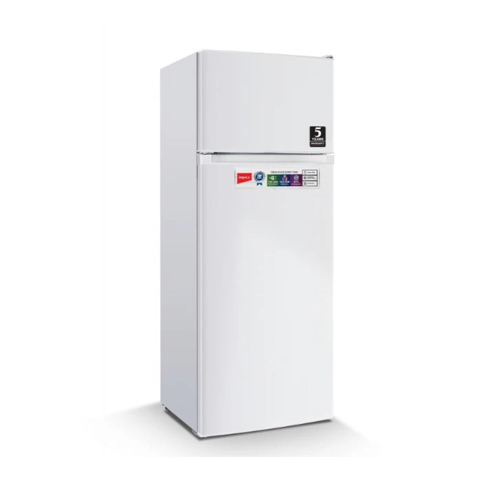 ثلاجة بابين امبكس 7 قدم Defrost - أبيض IRF220W ثلاجة بابين امبكس