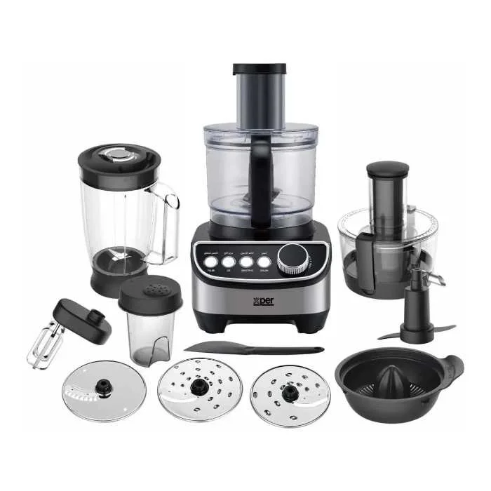 محضرة طعام اكسبير 3.5 لتر 1300 وات - ستيل XPFP-1300S محضرة طعام