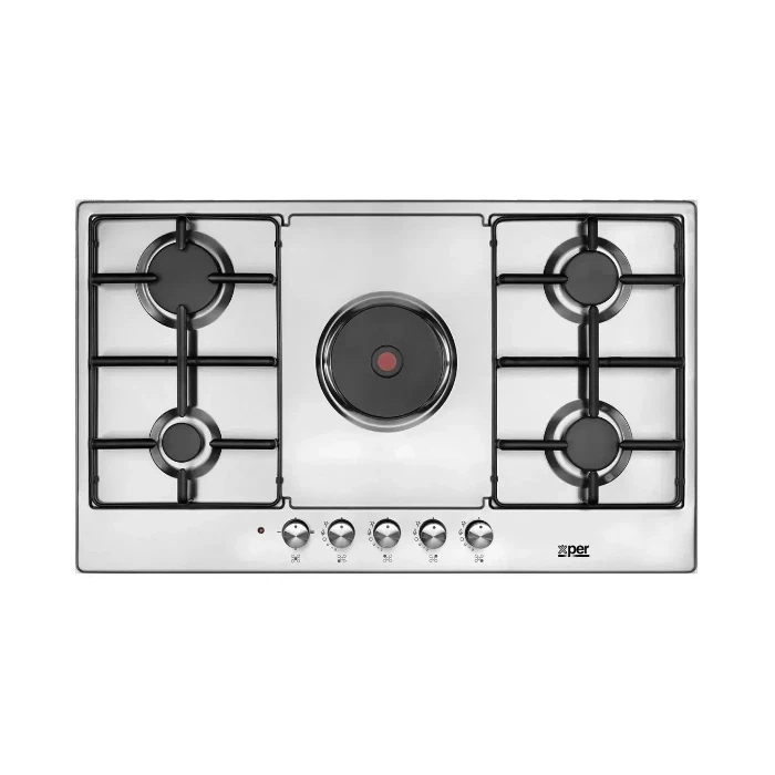 سطح فرن بلت ان اكسبير 86 سم ستيل - تركي XPMBH90CIG1E سطح فرن بلت ان