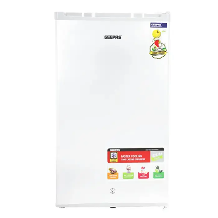 ثلاجة باب واحد جيباس 3 قدم - أبيض GRF110SPE ثلاجة باب واحد