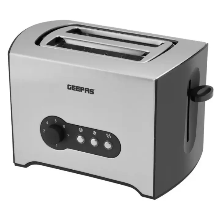 حماصة توست جيباس 900 وات - ستيل GBT6152 حماصة توست