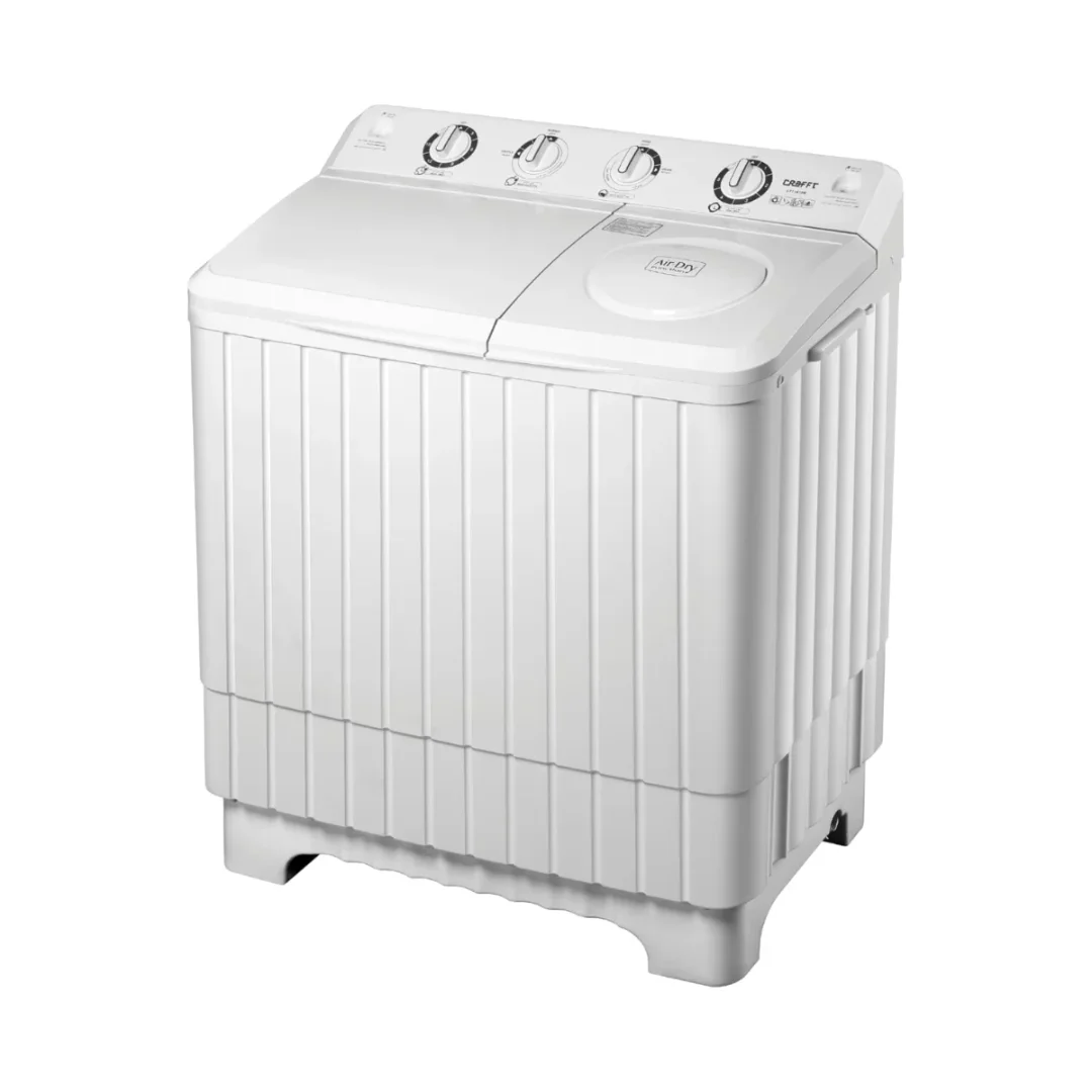 غسالة حوضين 10 كيلو كرافت - ابيض CTT1B10W غسالة حوضين 10 كيلو