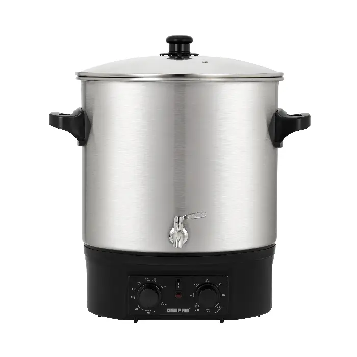 غلاية ماء جيباس 27 لتر - 2000 وات – ستيل GK38077 غلاية ماء جيباس