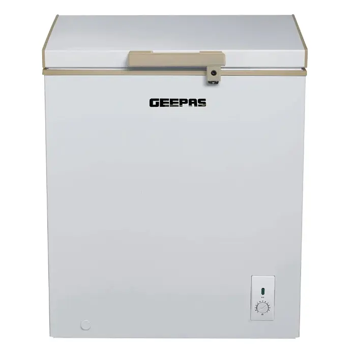 فريزر أفقي جيباس 5 قدم - 145 لتر - أبيض GCF1709WSH فريزر أفقي