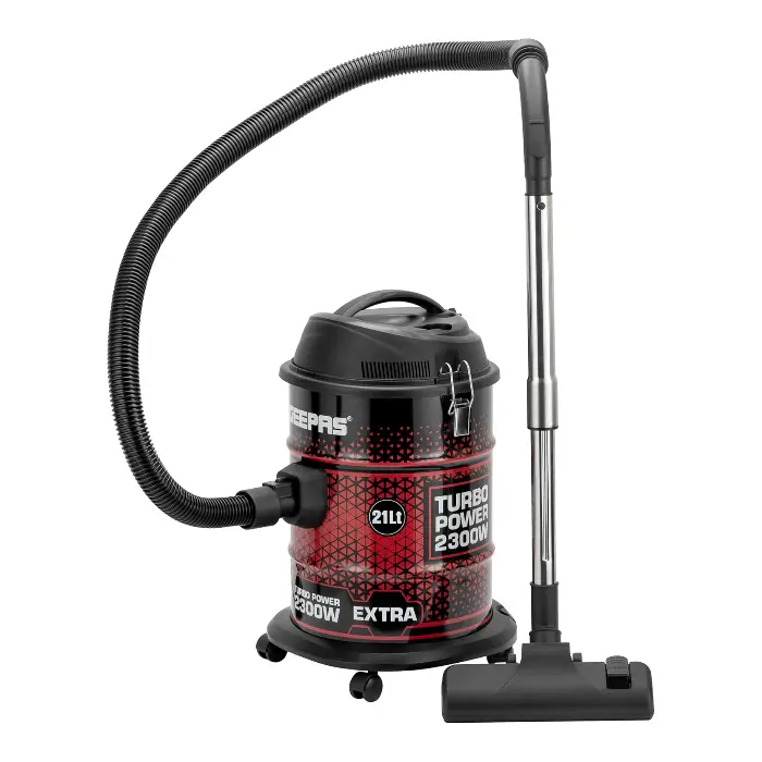 مكنسة كهرباء جيباس 21 لتر - 2300 وات - أحمر* أسود GVC19018 مكنسة كهرباء