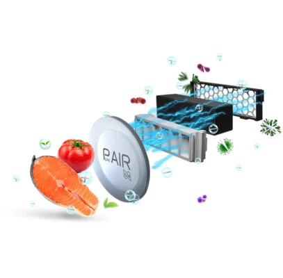 ثلاجة بابين