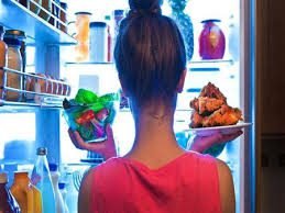 ثلاجة بابين