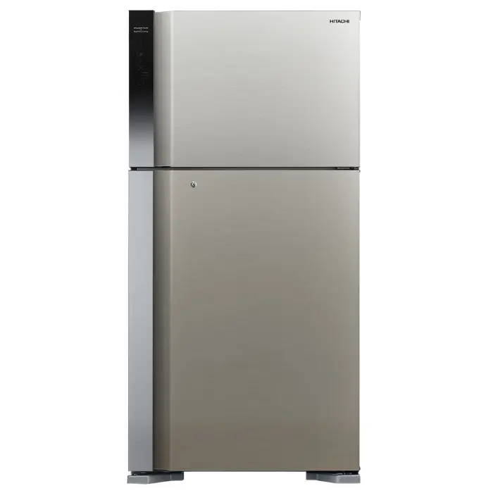 ثلاجة بابين هيتاشي 18 قدم – انفرتر – سلفر HRTN8565DFPSVSA(ME) ثلاجة بابين