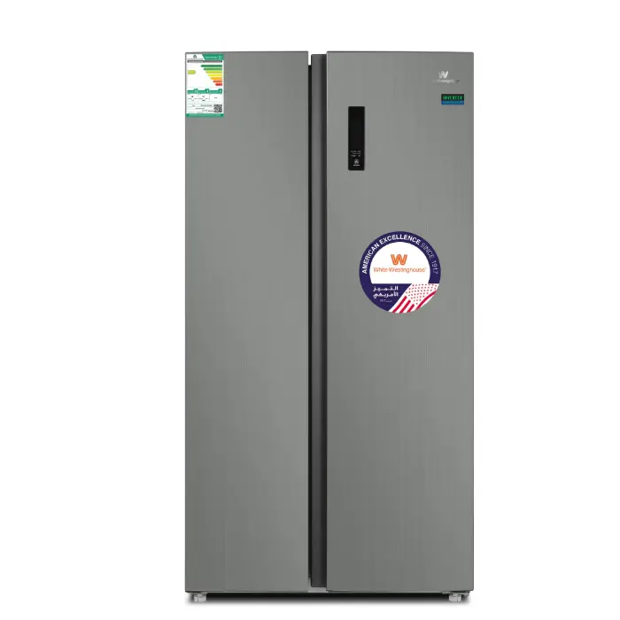 ثلاجة دولابي وايت وستنجهاوس 22 قدم انفرتر – فضي WW622SBS-MC(SX) ثلاجة دولابي
