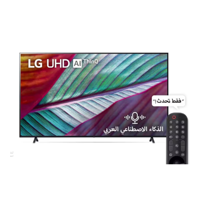 شاشة سمارت ال جي 55 بوصة 4K UHD - WebOs - اسود 55UR78006LL شاشة سمارت